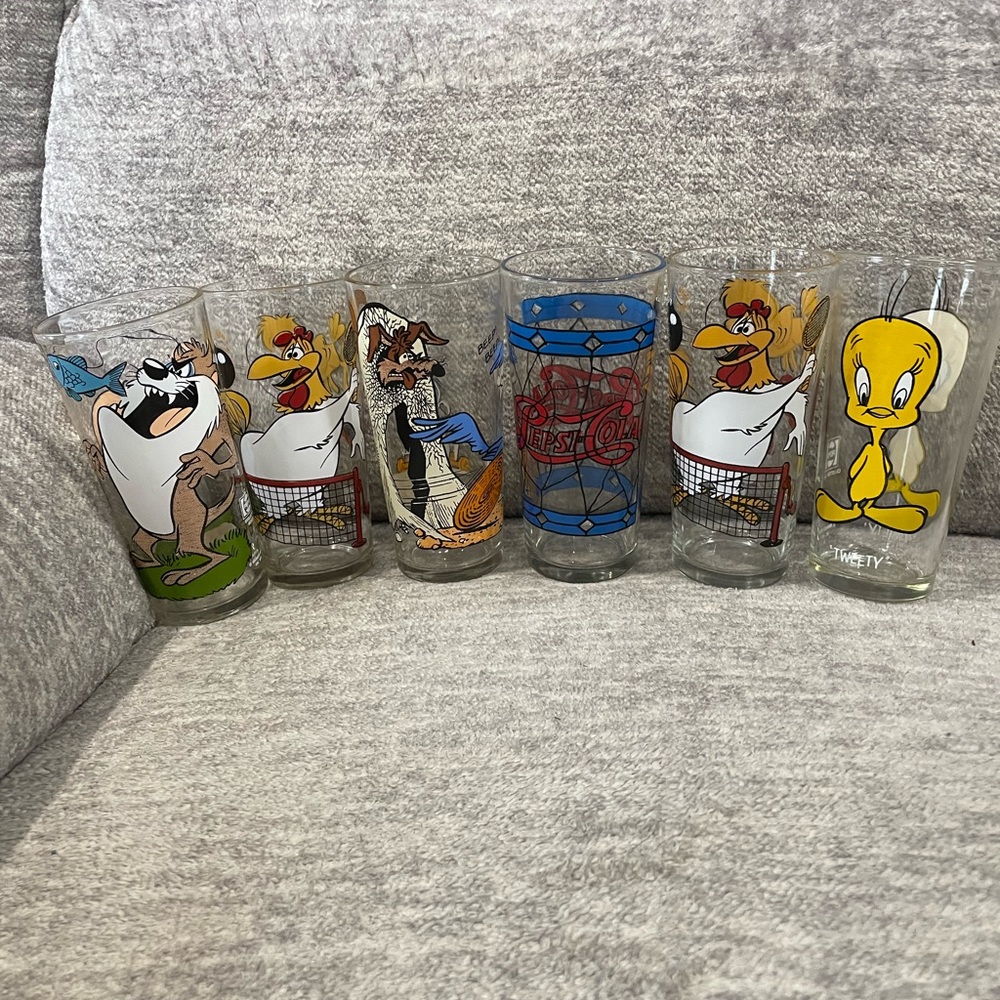 Looney Tunes Character Glass Set